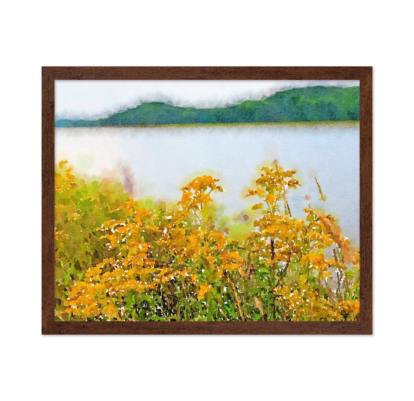 Autumn Lakeside Bloom
