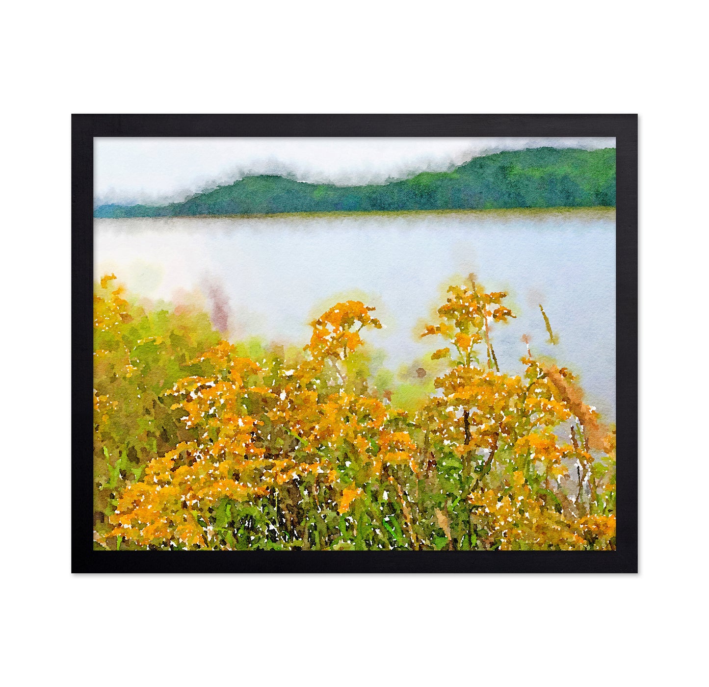 Autumn Lakeside Bloom