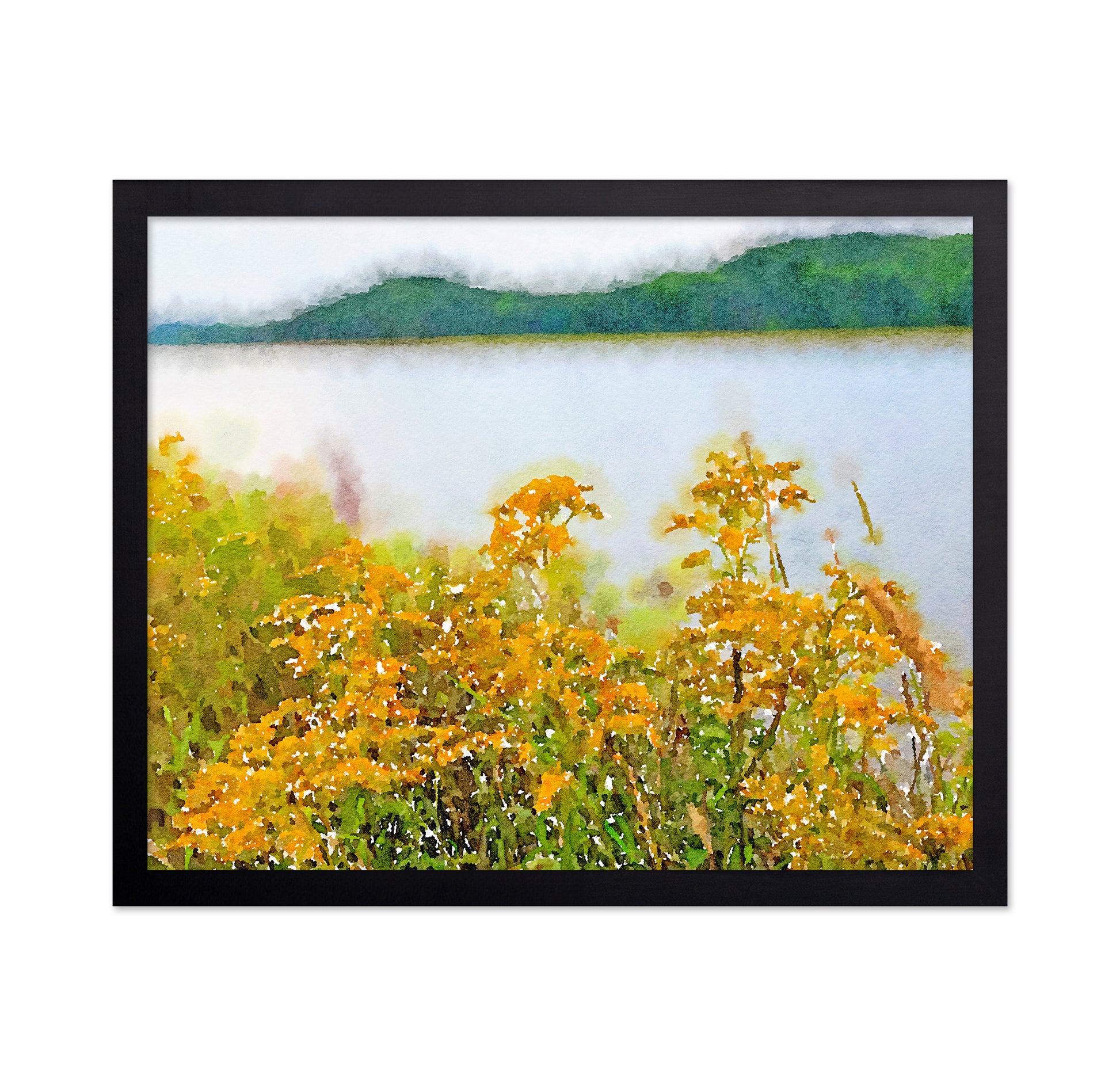 Autumn Lakeside Bloom