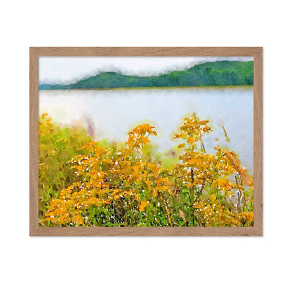 Autumn Lakeside Bloom