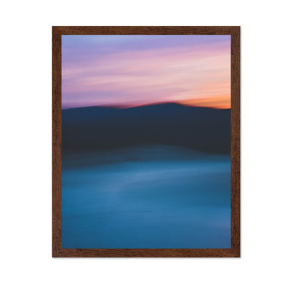 Blurred Sunset Ridge