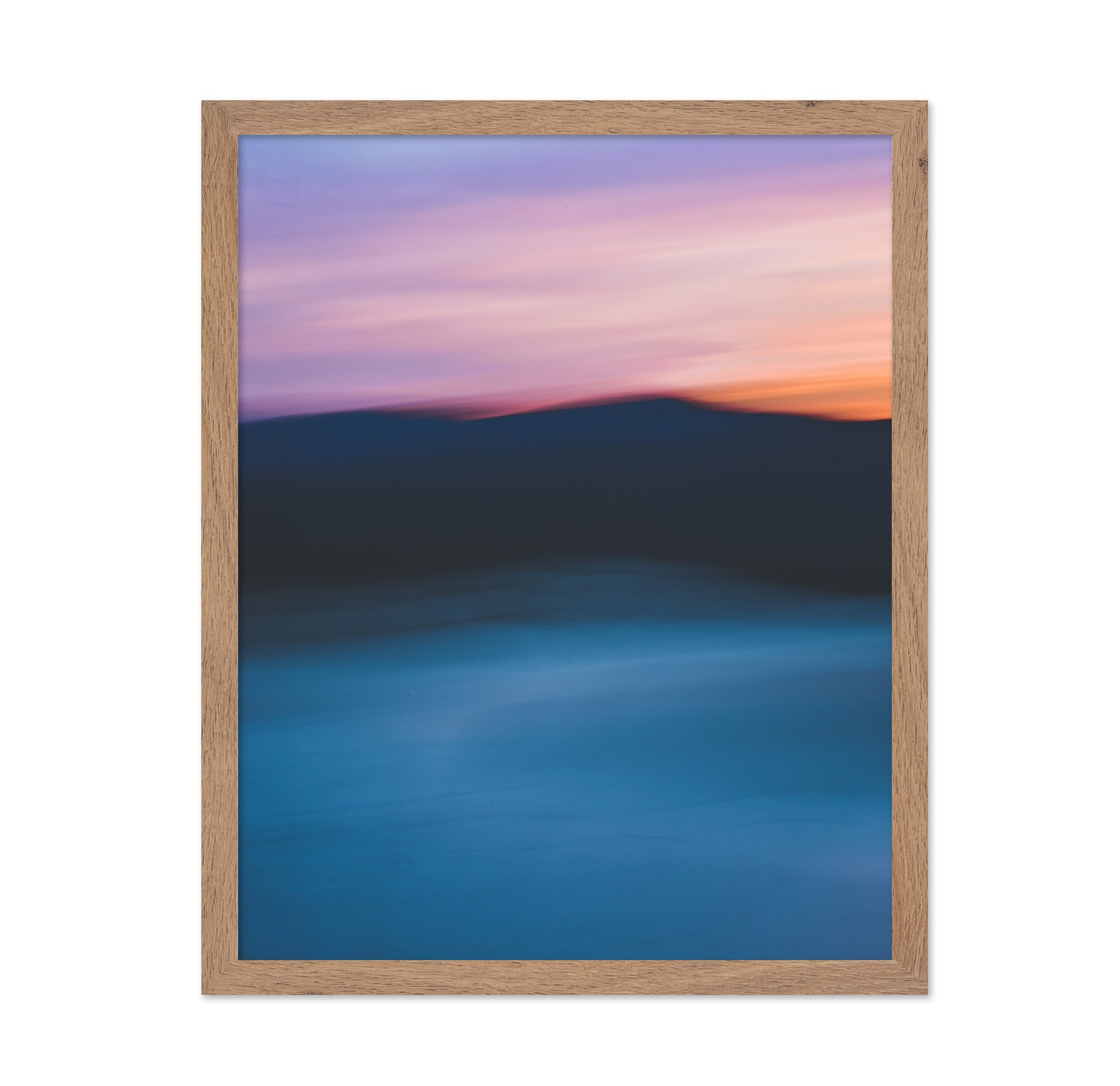 Blurred Sunset Ridge