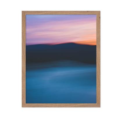 Blurred Sunset Ridge