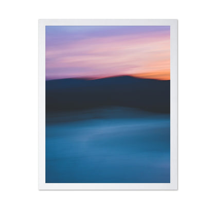 Blurred Sunset Ridge