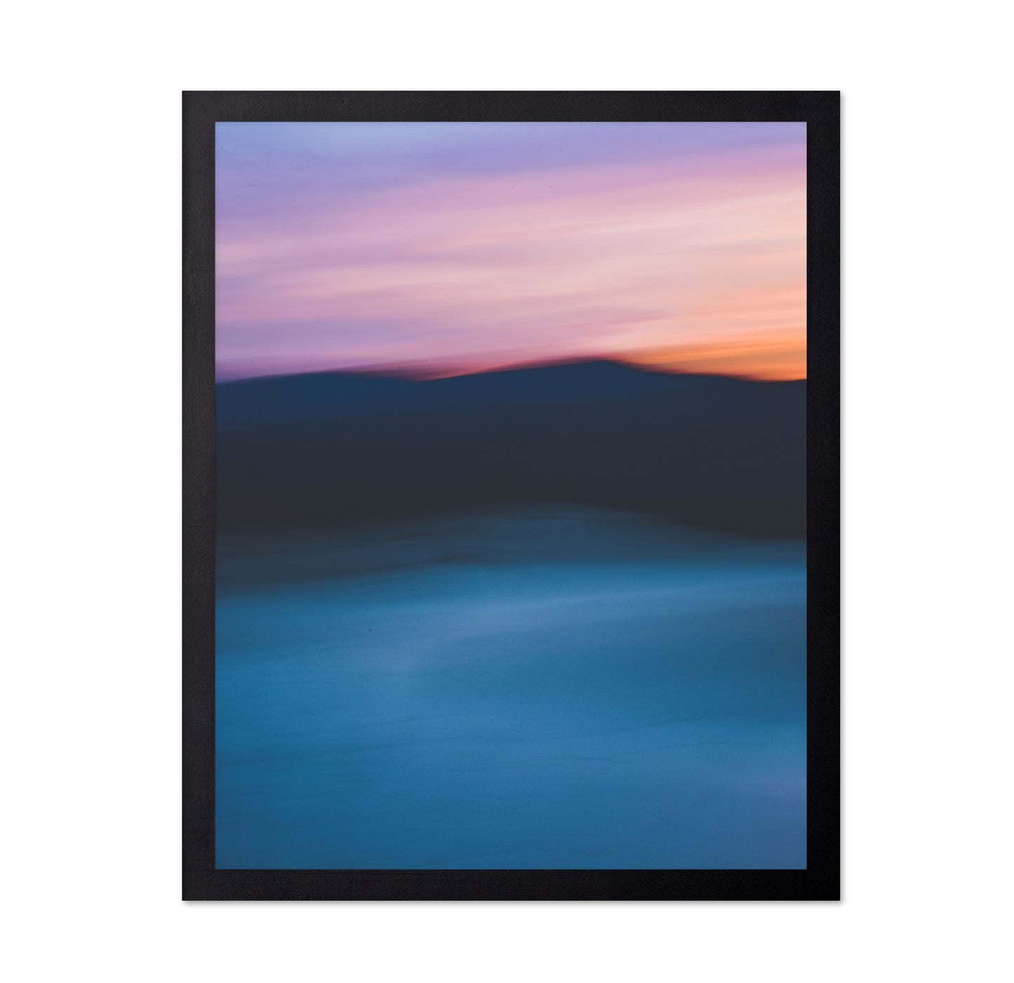 Blurred Sunset Ridge
