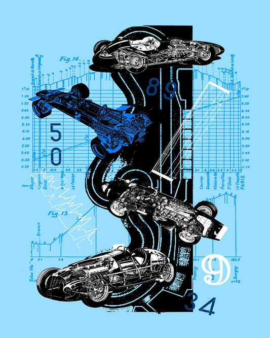 F1 Racing Blueprint No1