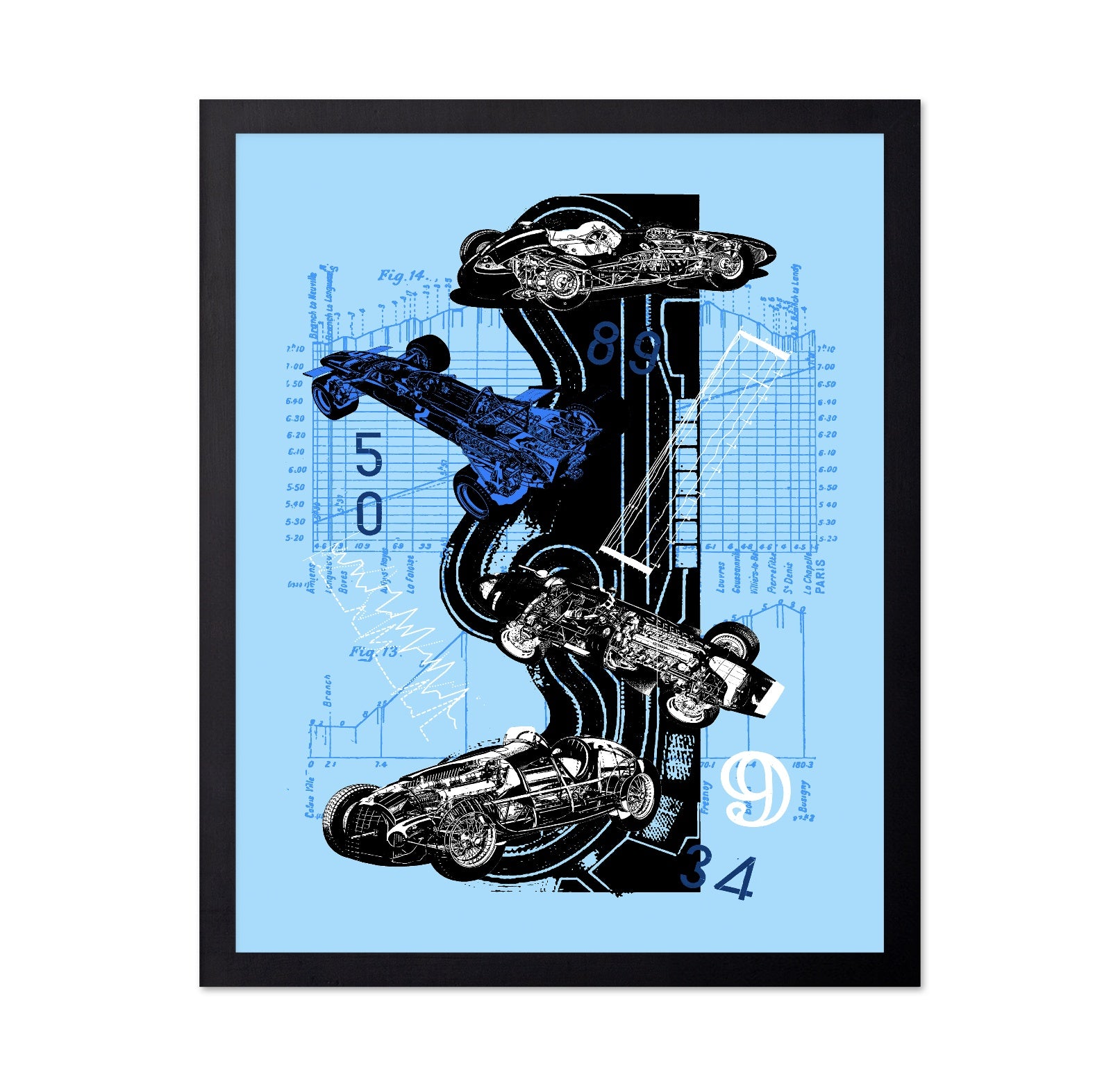 F1 Racing Blueprint No1