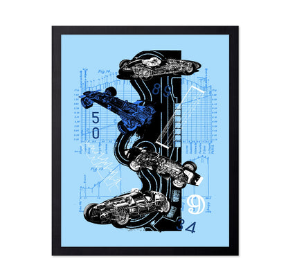 F1 Racing Blueprint No1
