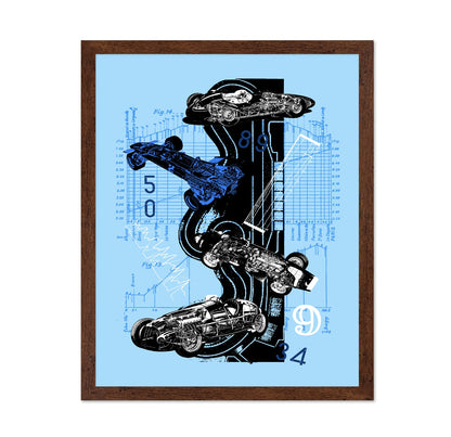 F1 Racing Blueprint No1