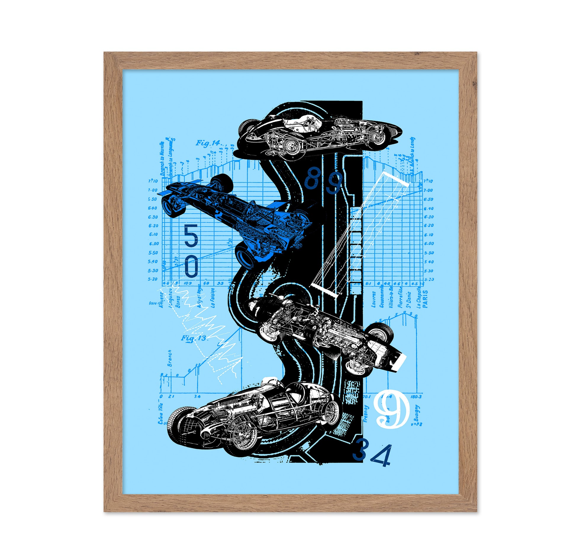 F1 Racing Blueprint No1
