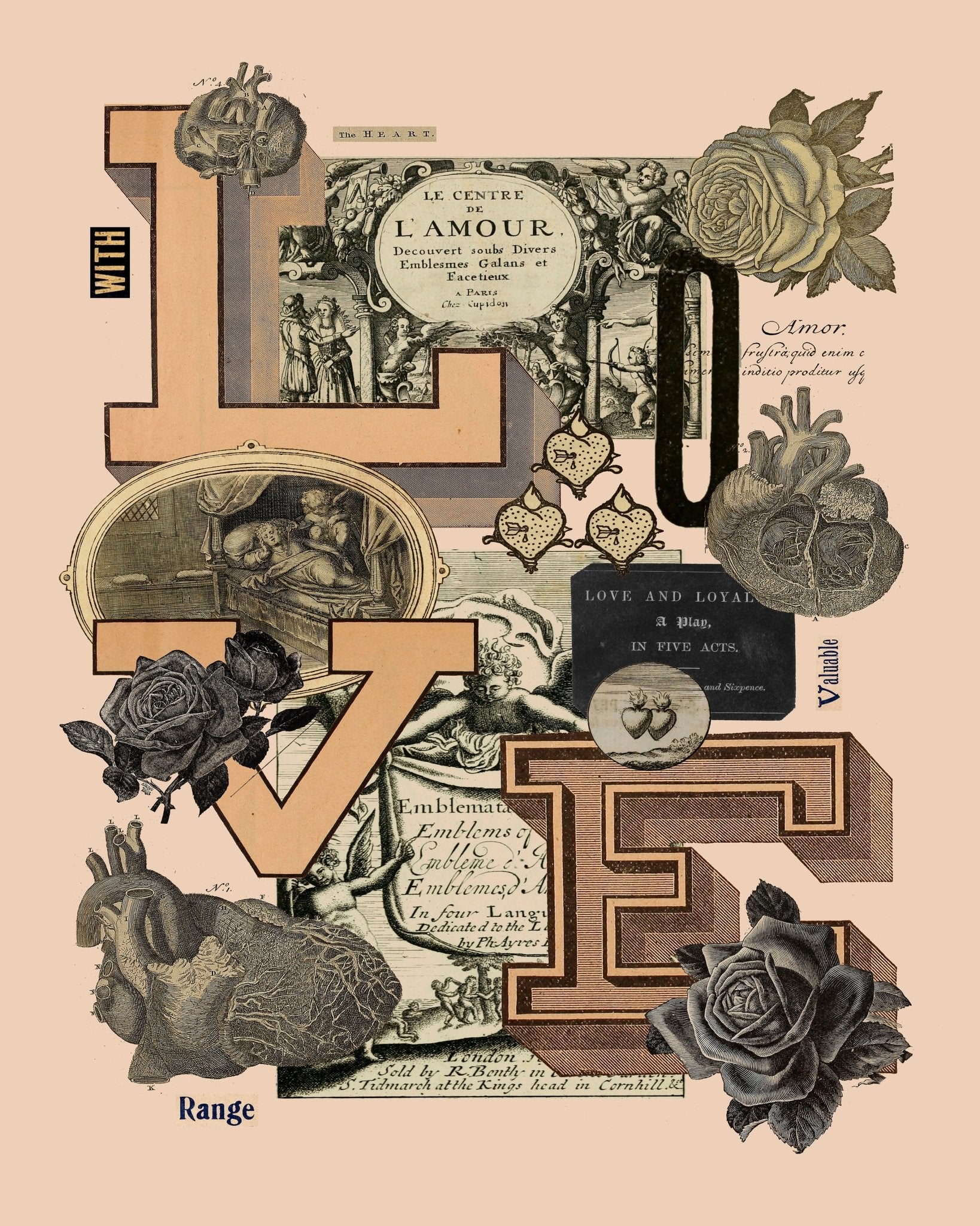 Vintage Love Collage