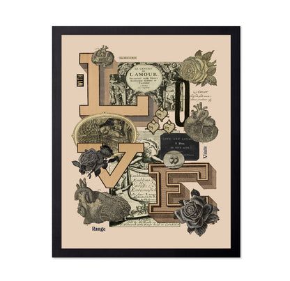 Vintage Love Collage