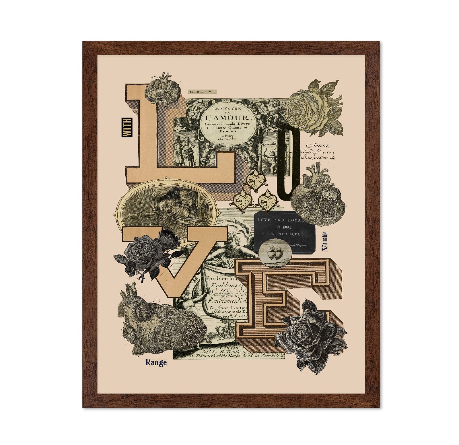 Vintage Love Collage