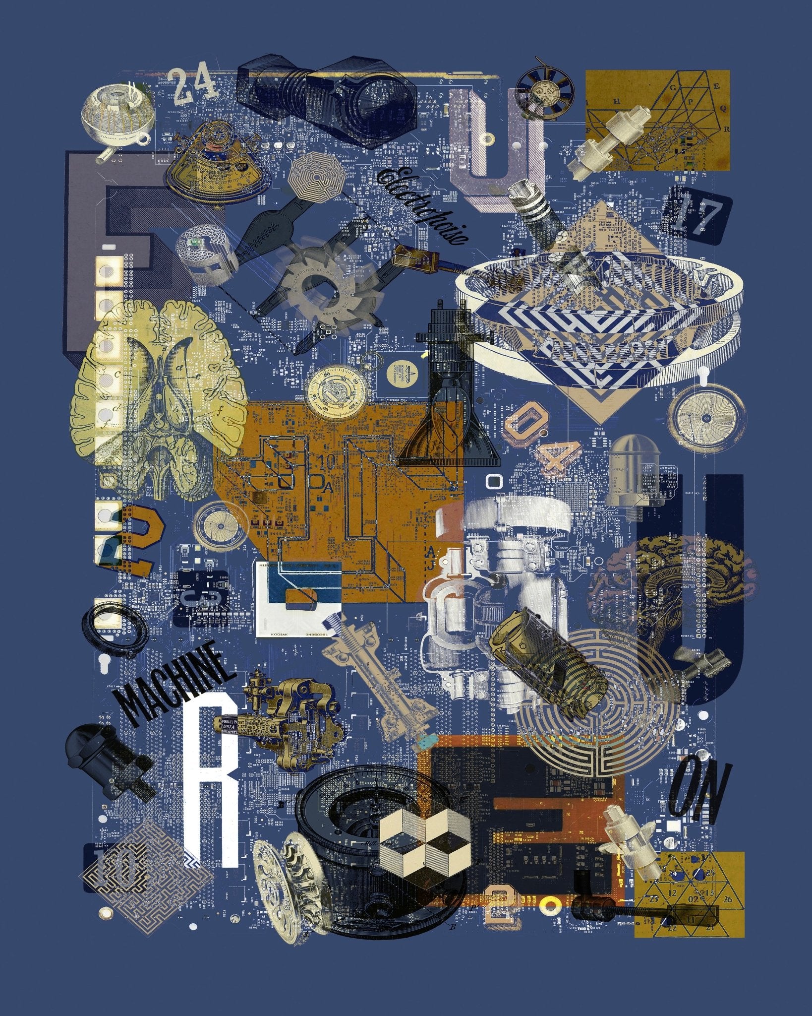 Future Tech Collage