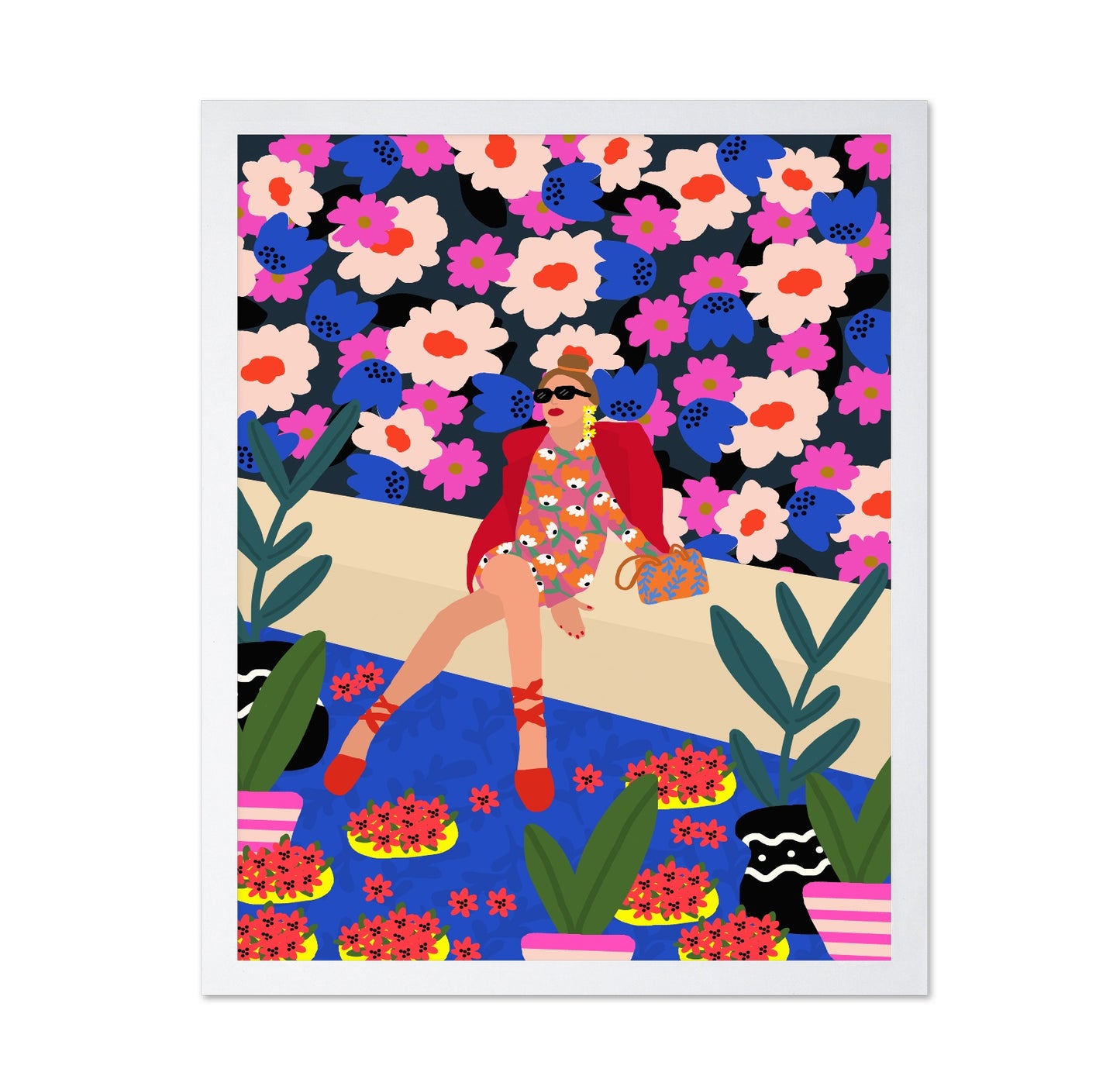 Bold Floral Fashion