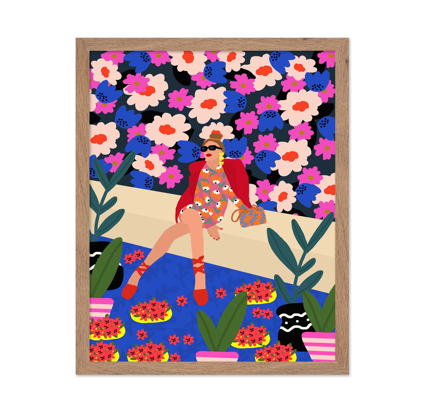 Bold Floral Fashion