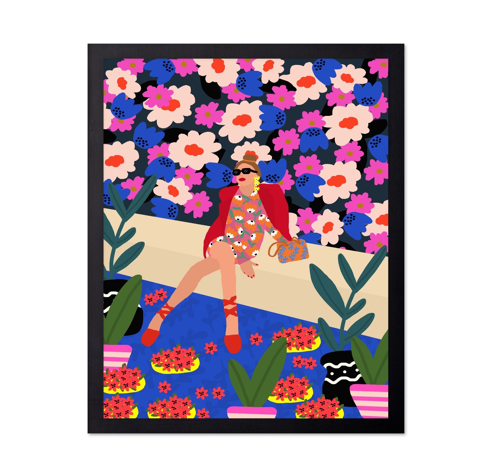Bold Floral Fashion