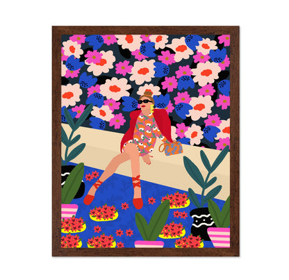 Bold Floral Fashion