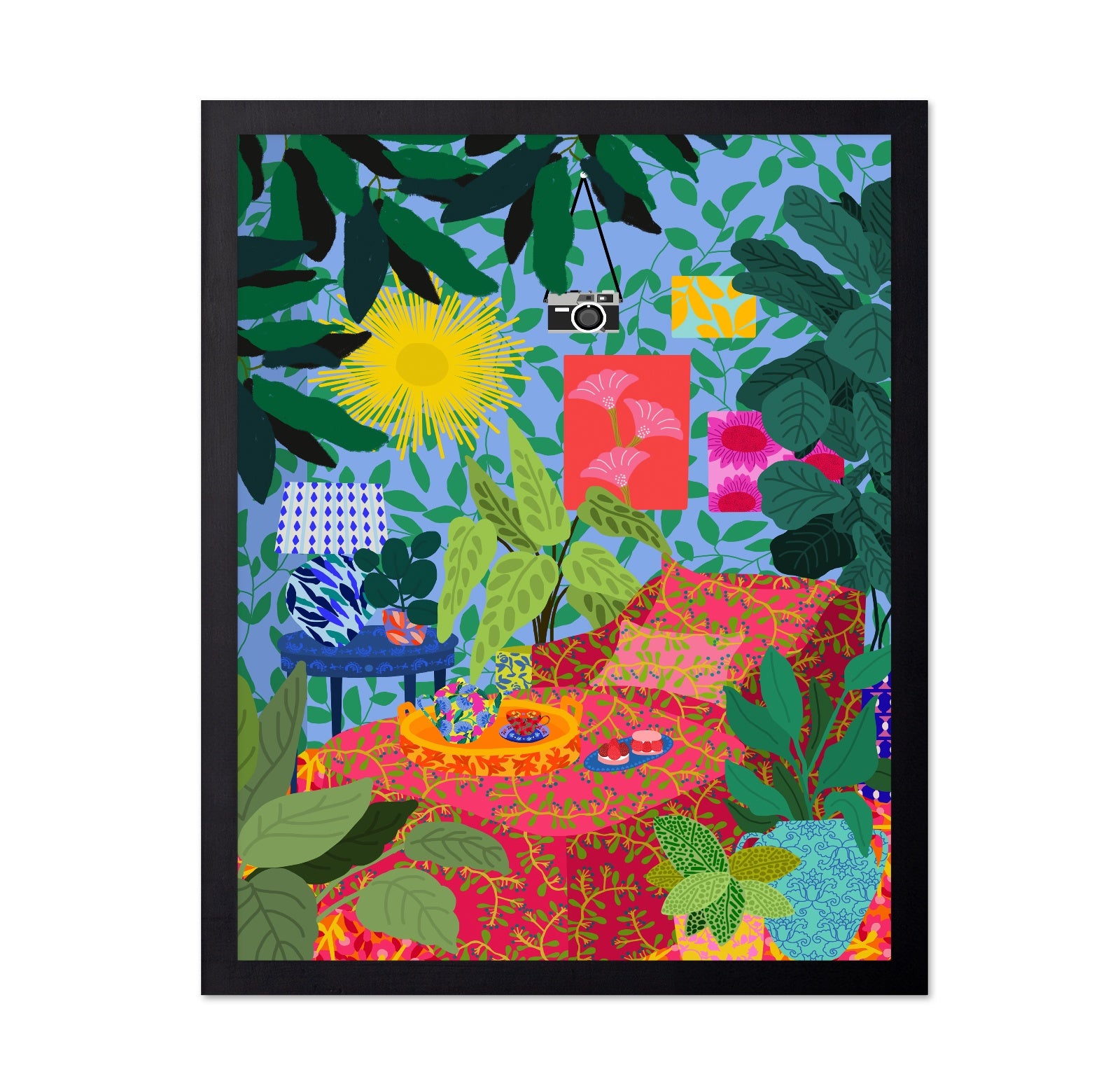 Colorful Garden Room