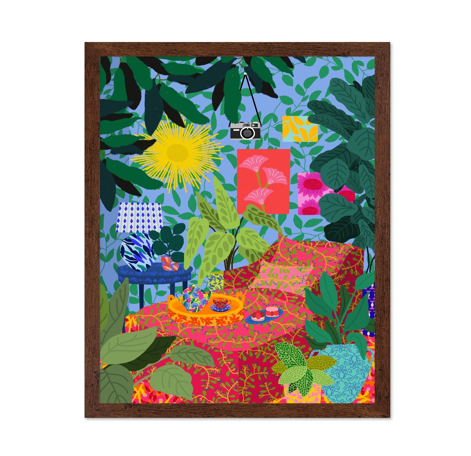 Colorful Garden Room