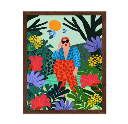 Garden Fashion Pose
