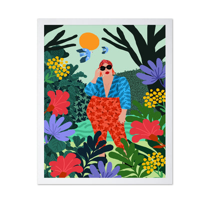 Garden Fashion Pose