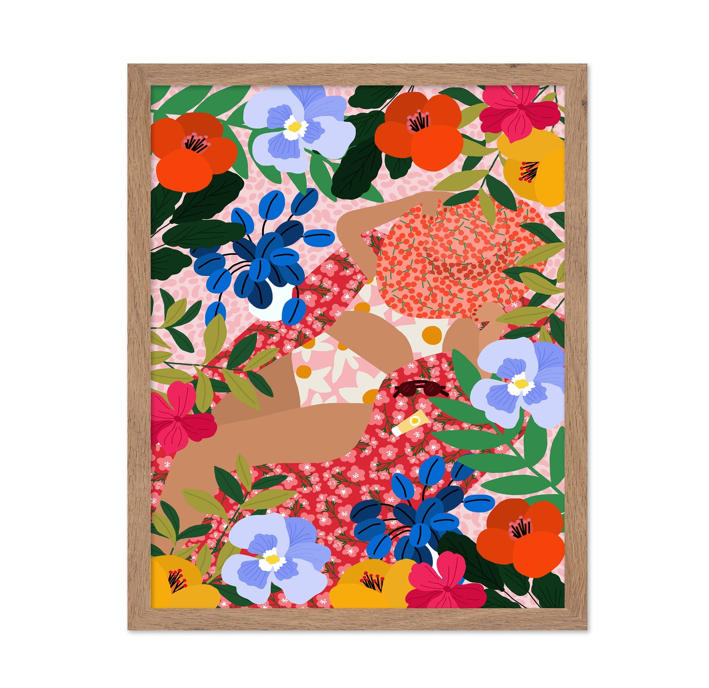 Sunlit Floral Rest