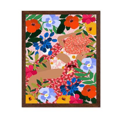 Sunlit Floral Rest