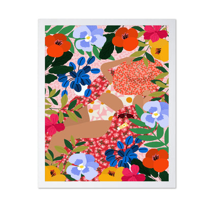 Sunlit Floral Rest
