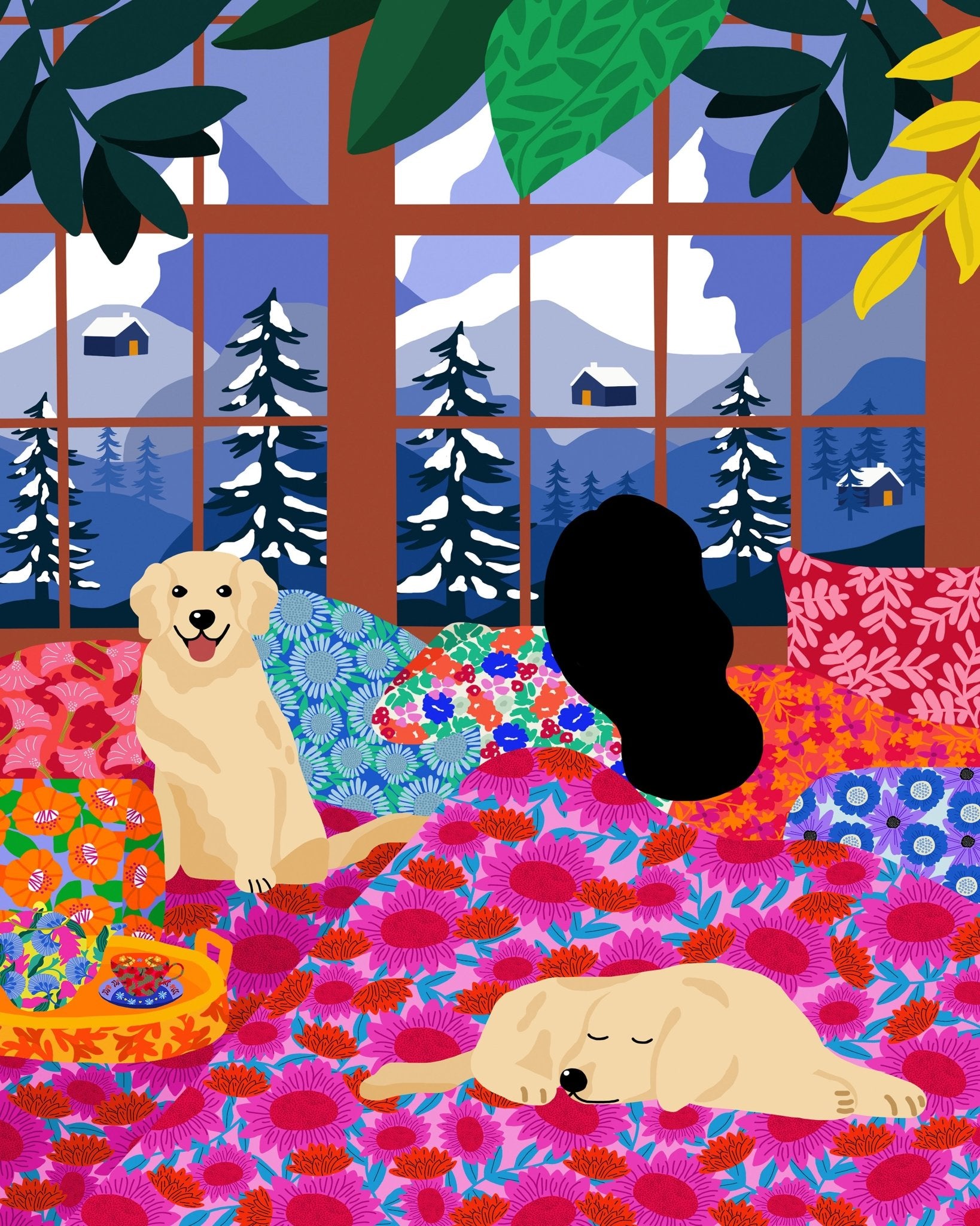 Cozy Winter View No1