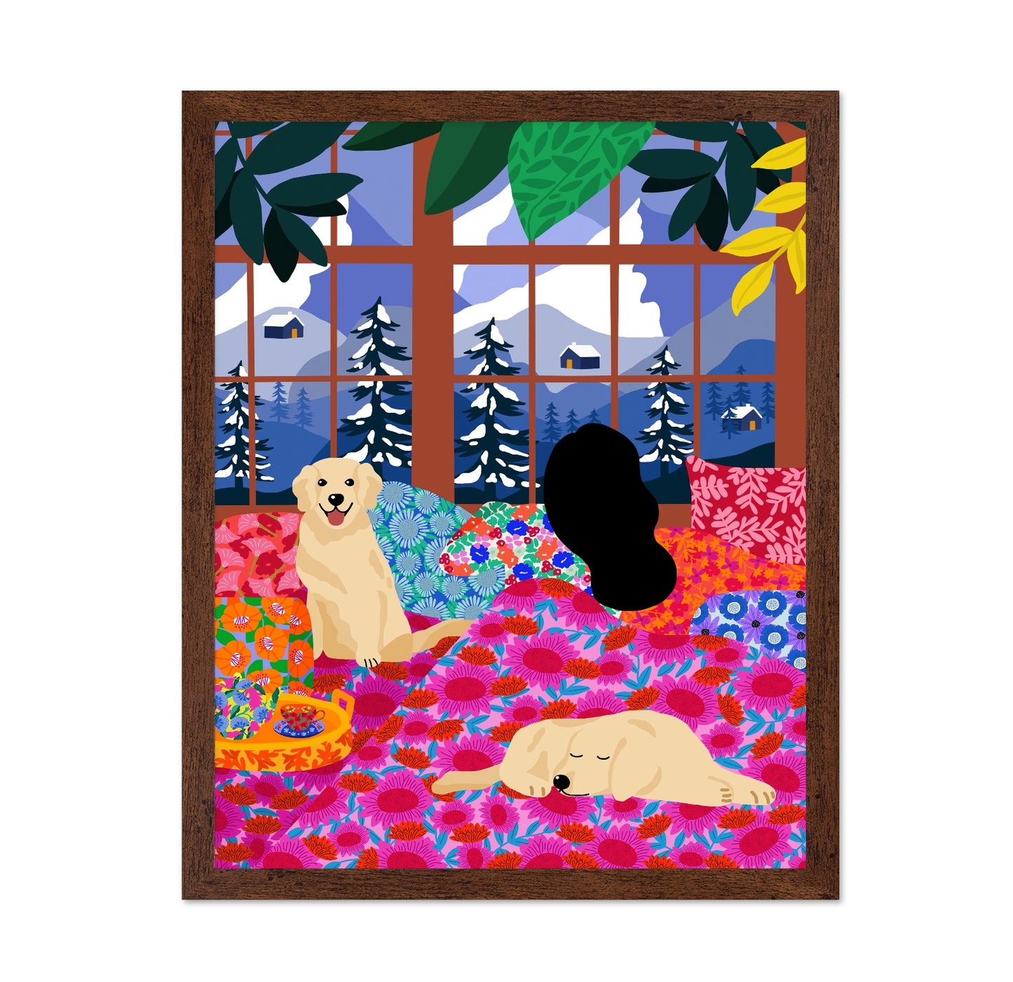 Cozy Winter View No1
