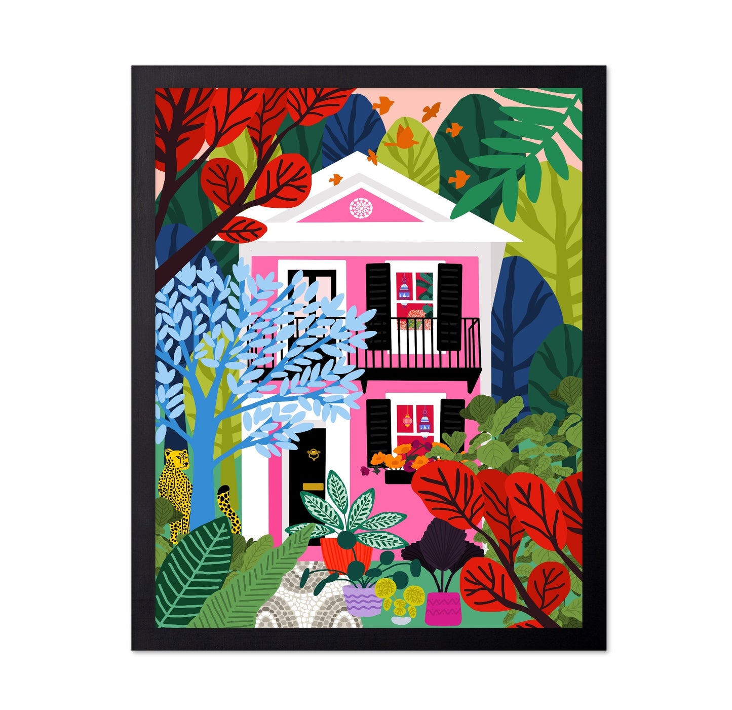 Pink Jungle House