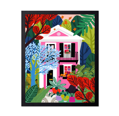 Pink Jungle House