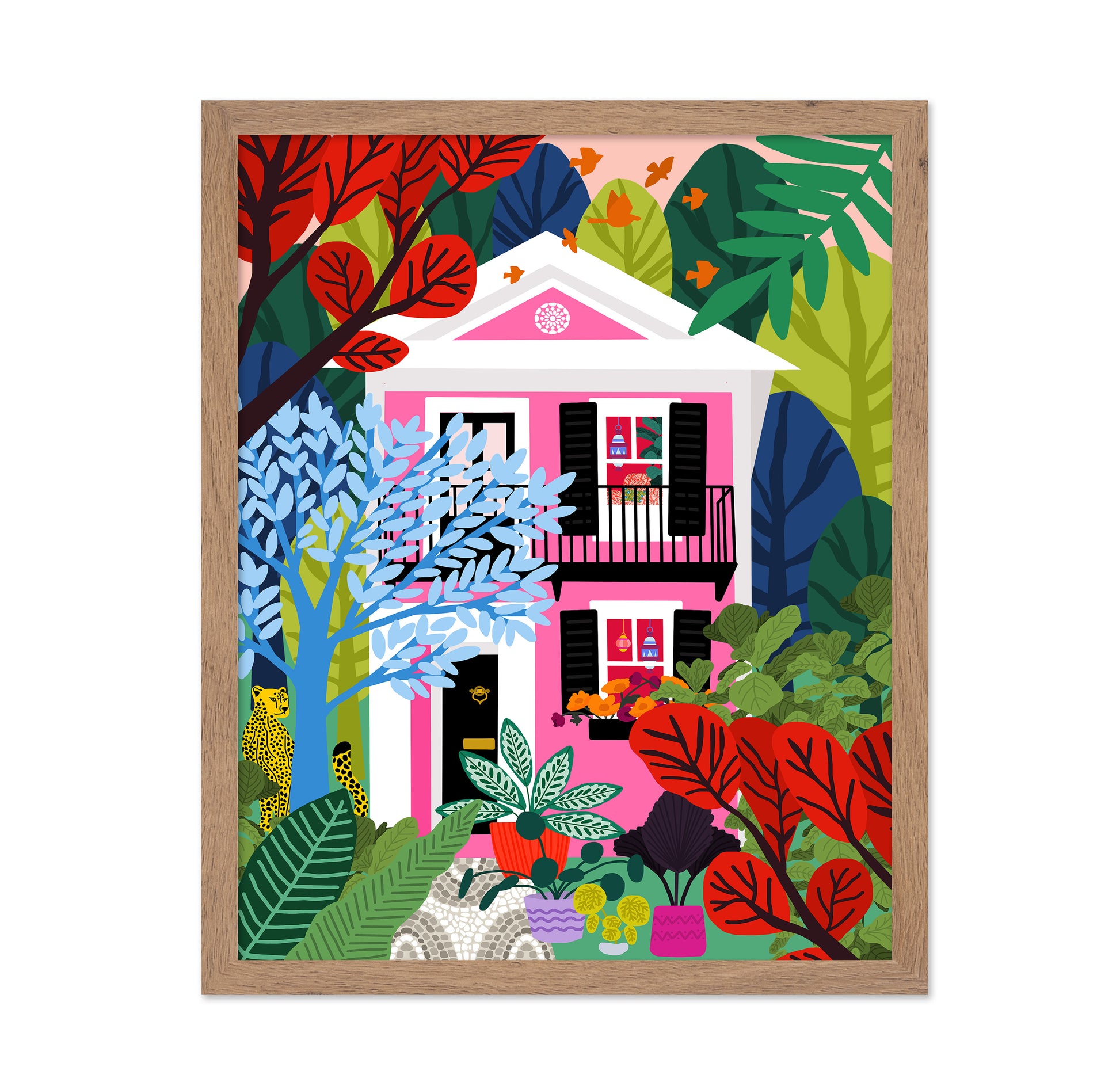 Pink Jungle House