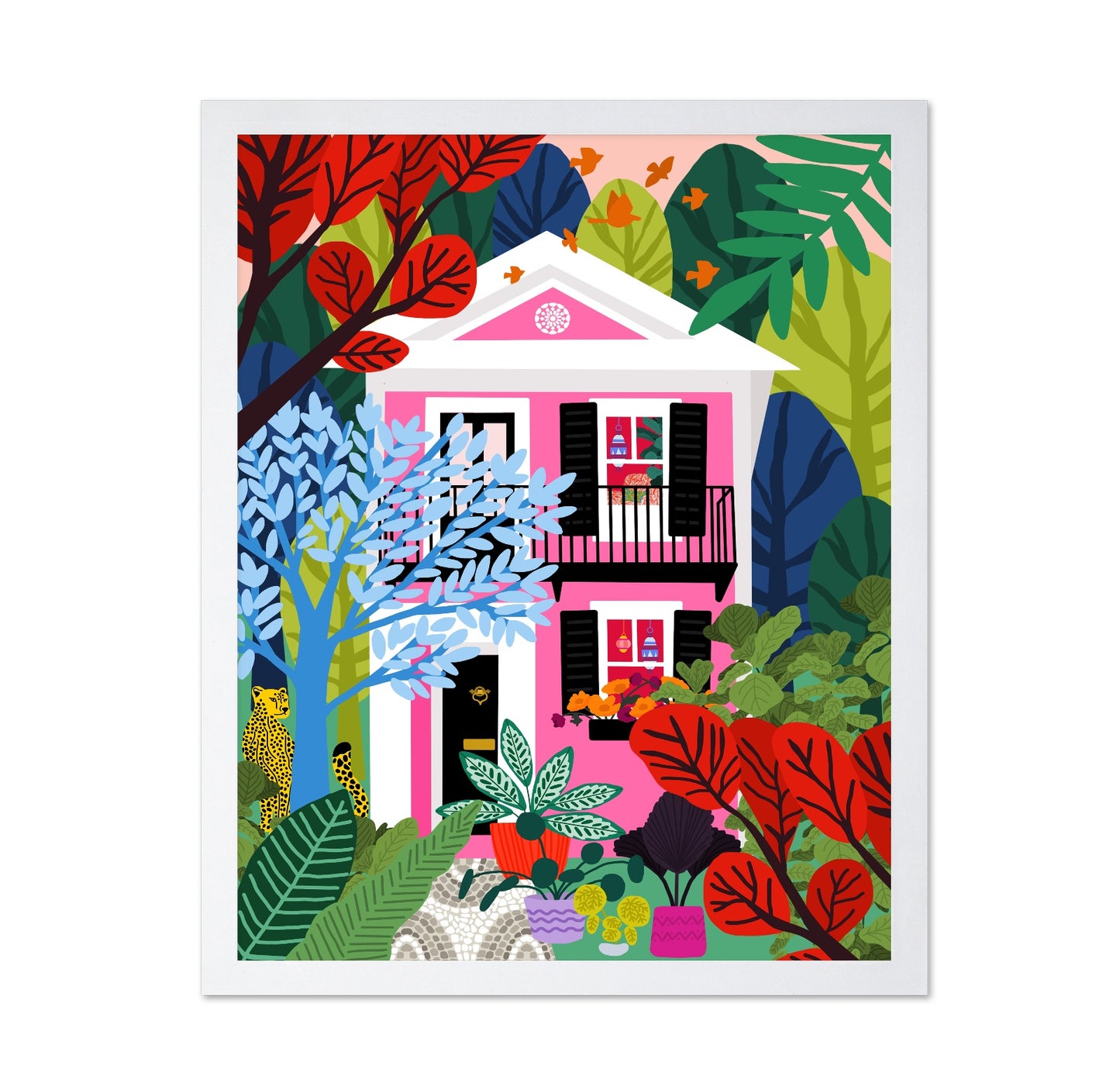 Pink Jungle House