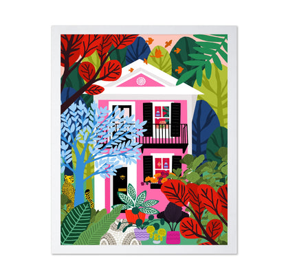Pink Jungle House