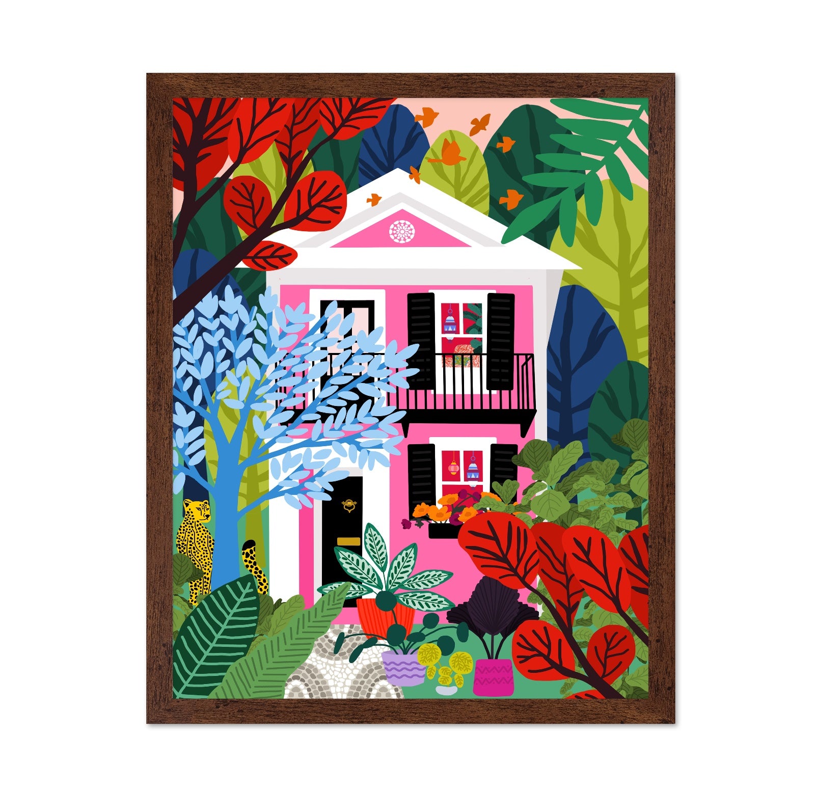 Pink Jungle House