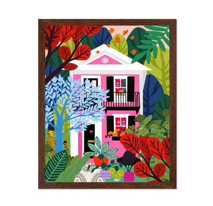 Pink Jungle House