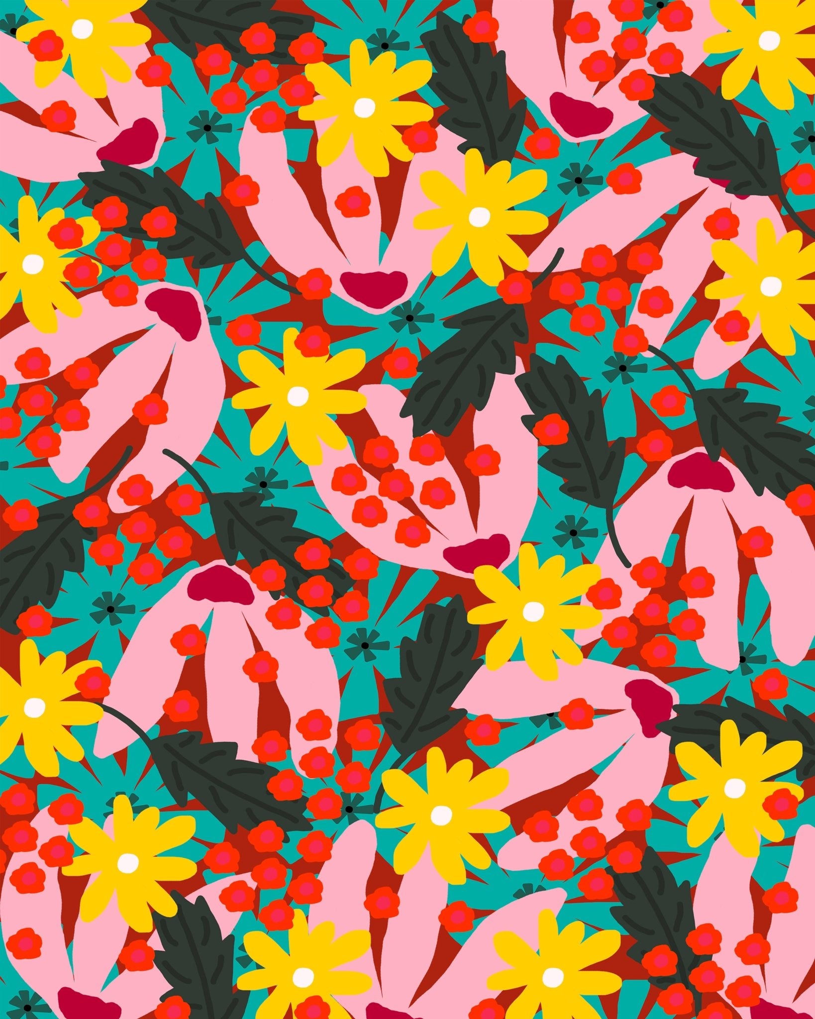 Bright Floral Mix