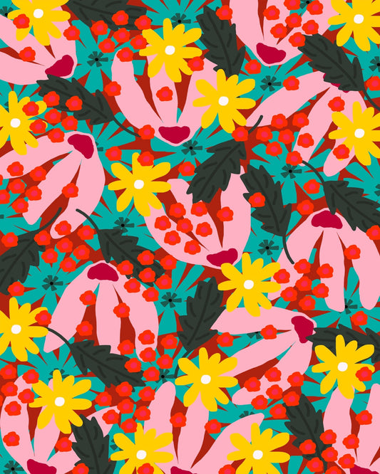 Bright Floral Mix