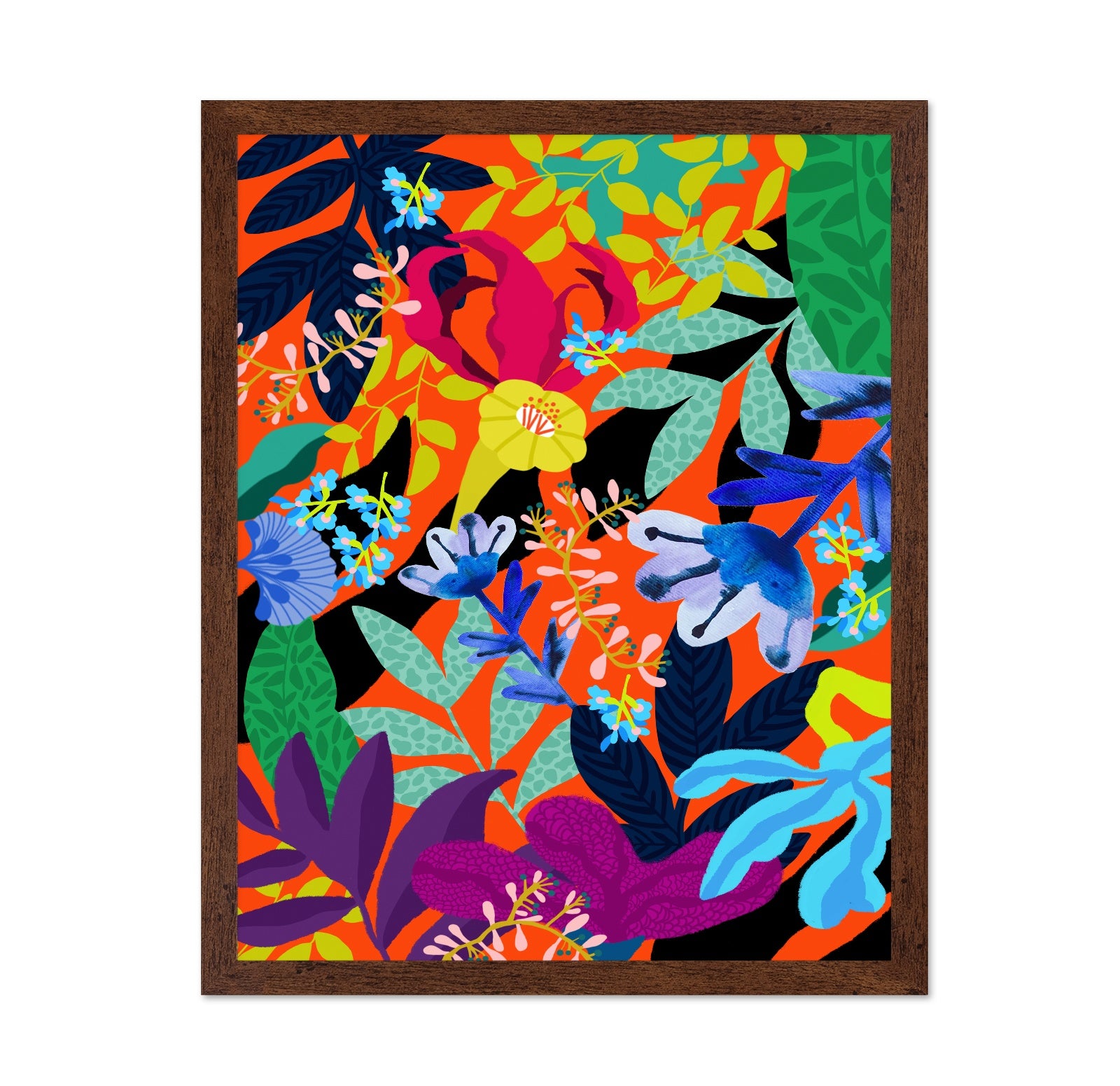 Bold Abstract Floral