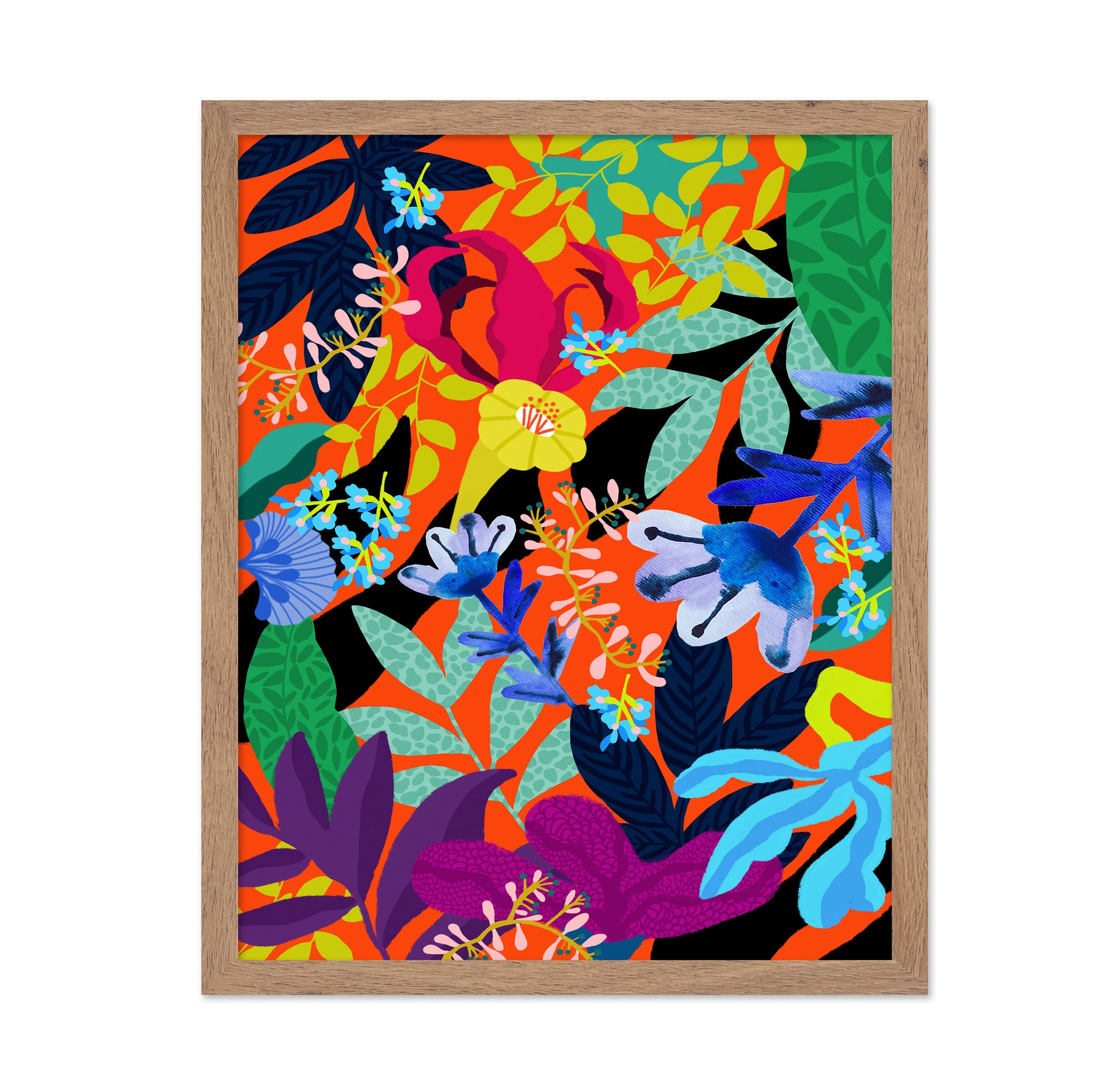 Bold Abstract Floral