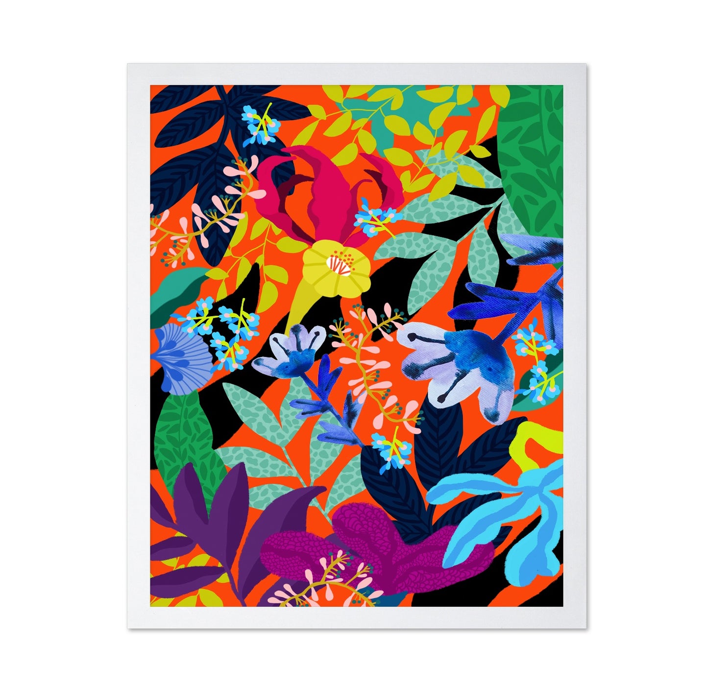 Bold Abstract Floral