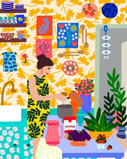 Kitchen Floral Moment