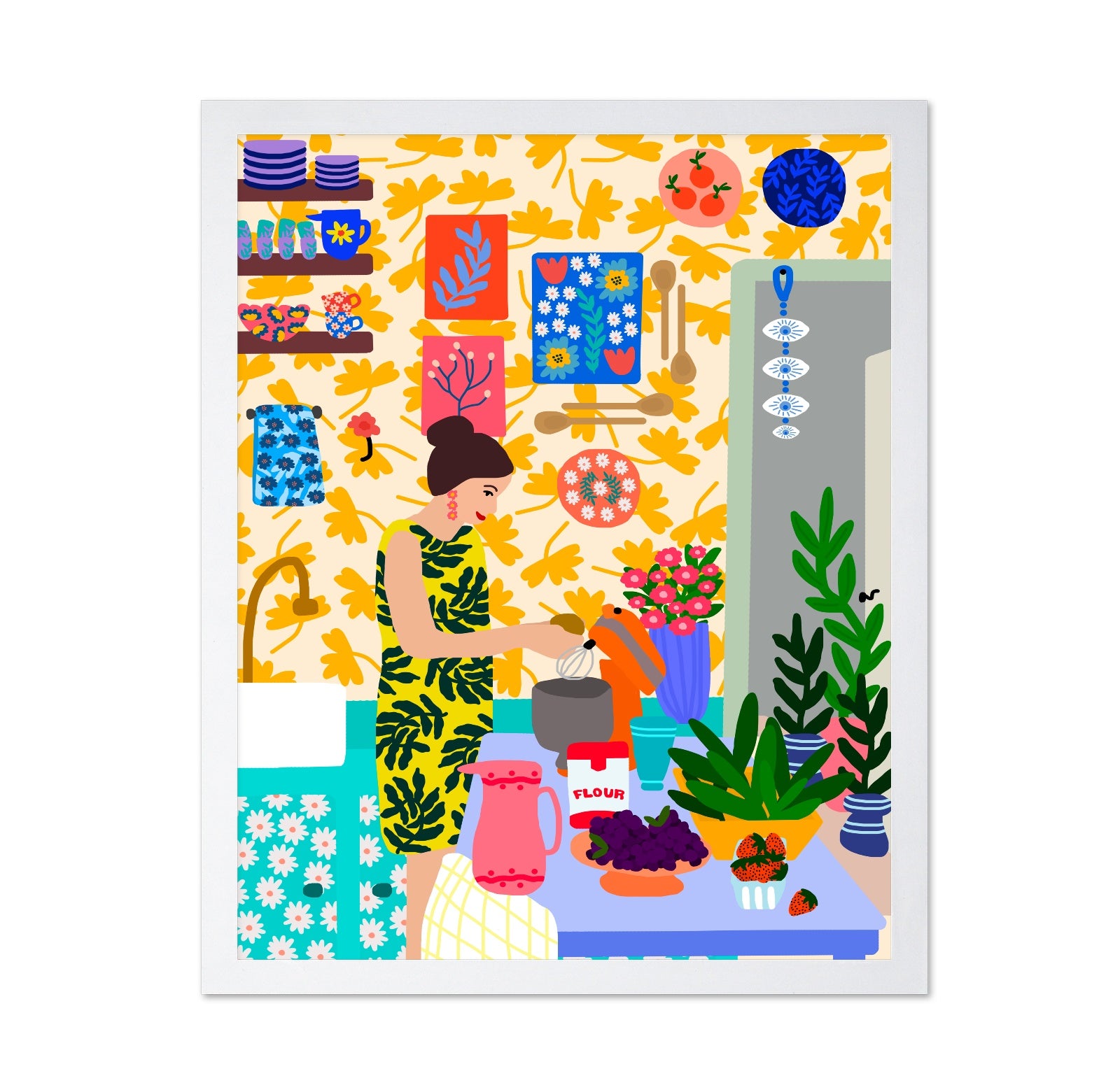 Kitchen Floral Moment