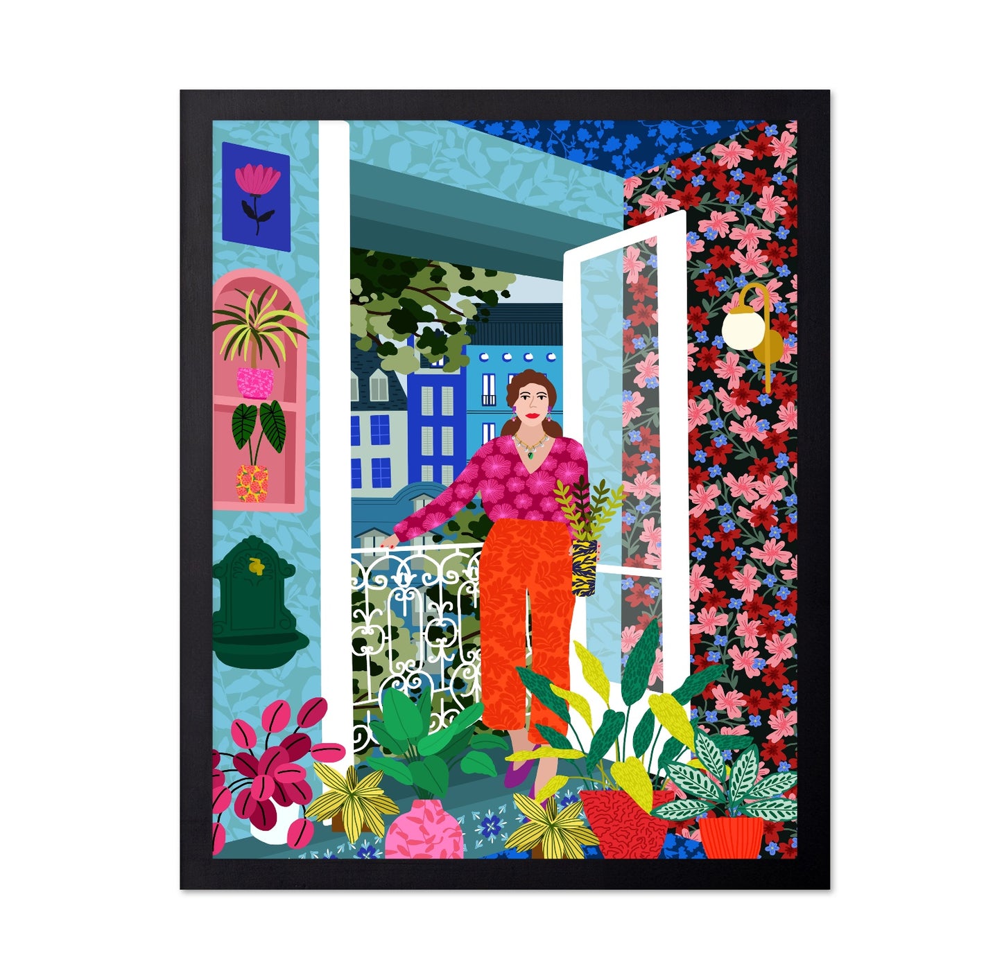 Balcony Plant D�cor