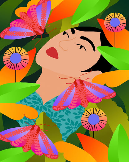 Floral Dream Portrait No1
