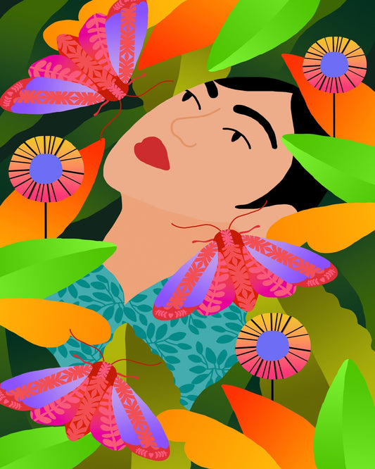 Floral Dream Portrait No1