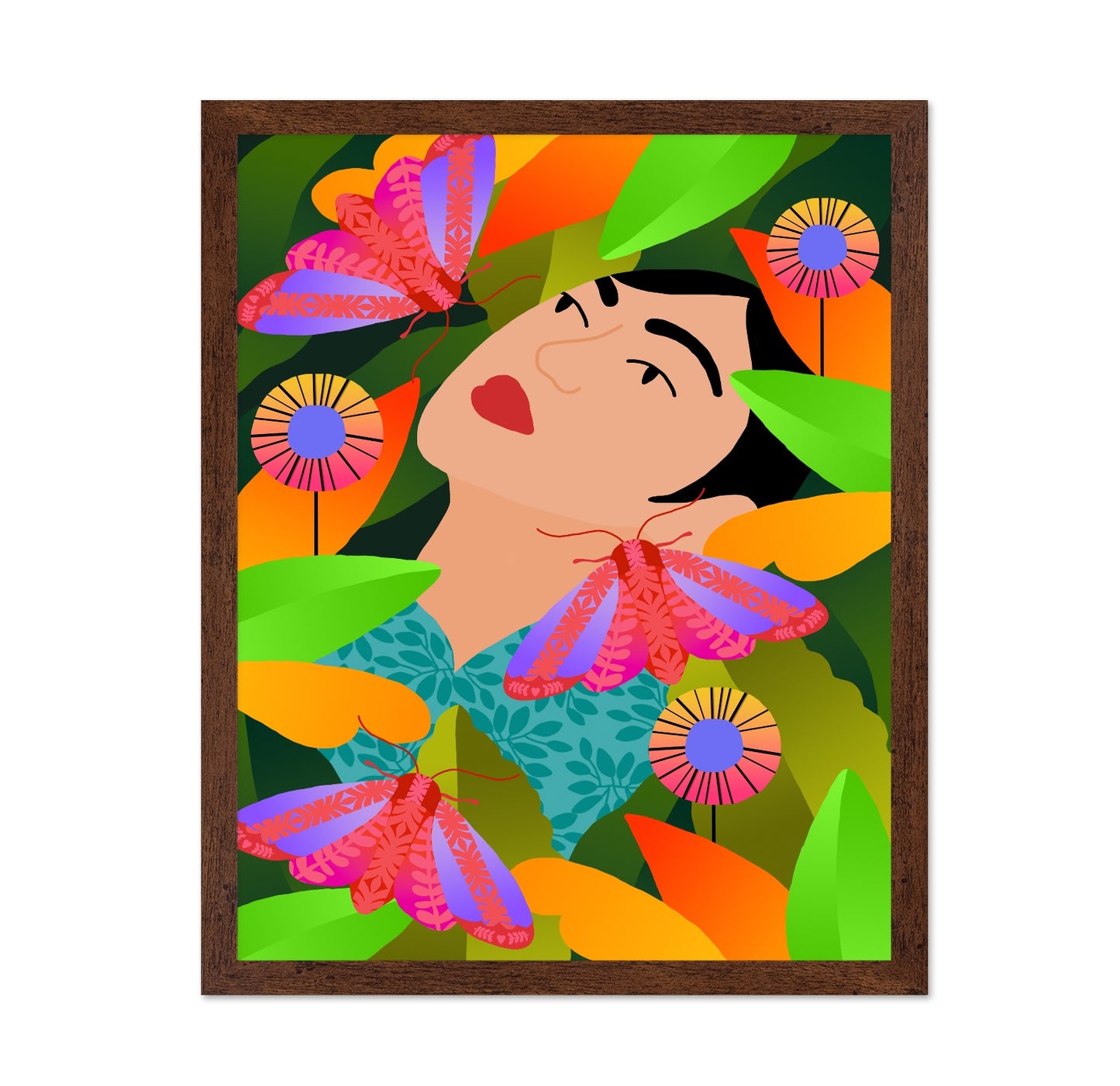 Floral Dream Portrait No1