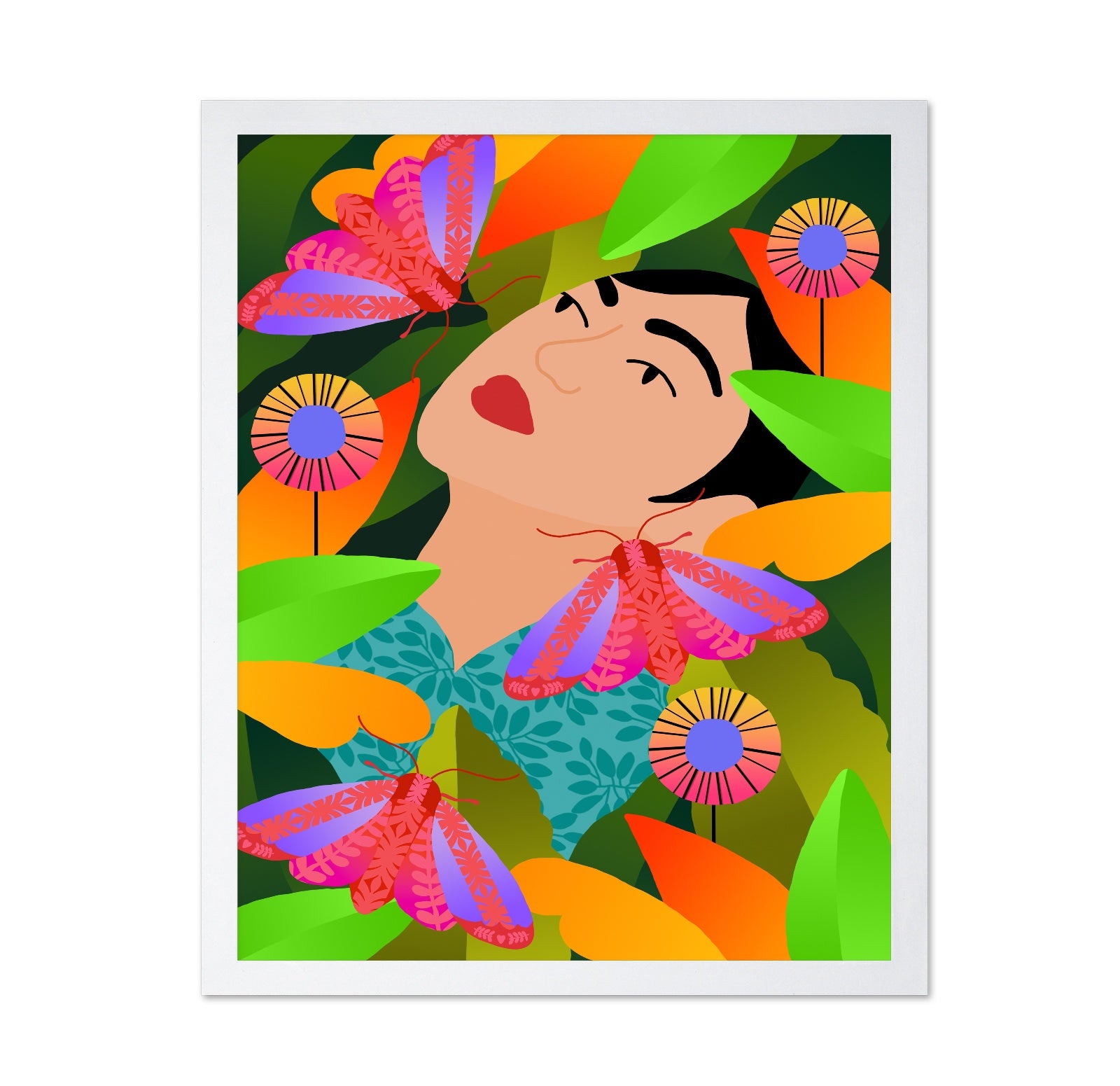 Floral Dream Portrait No1